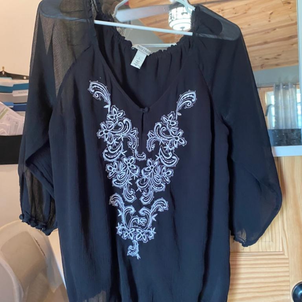 Black nice shirt
